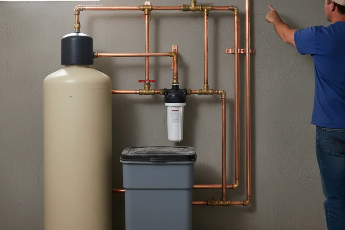 Whole-house water treatment system installed in Pryor
